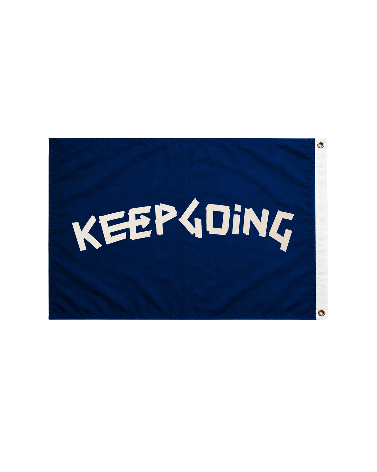 Keep Going Navy Flag