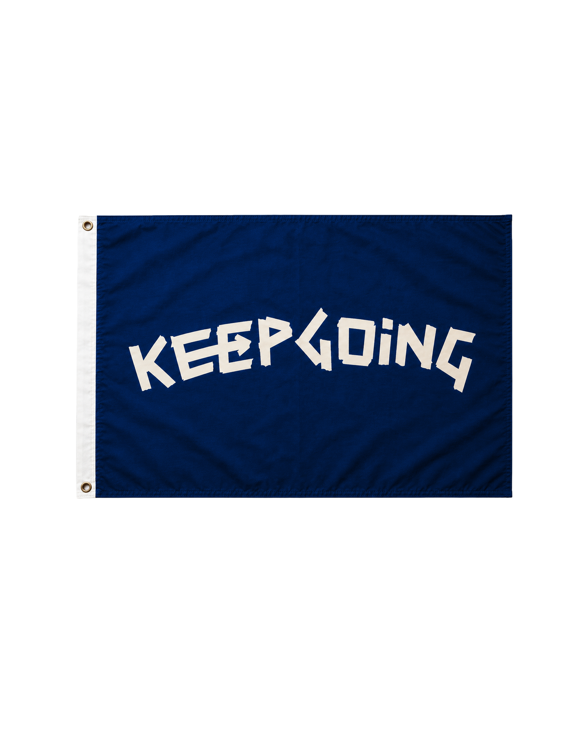 Keep Going Navy Flag
